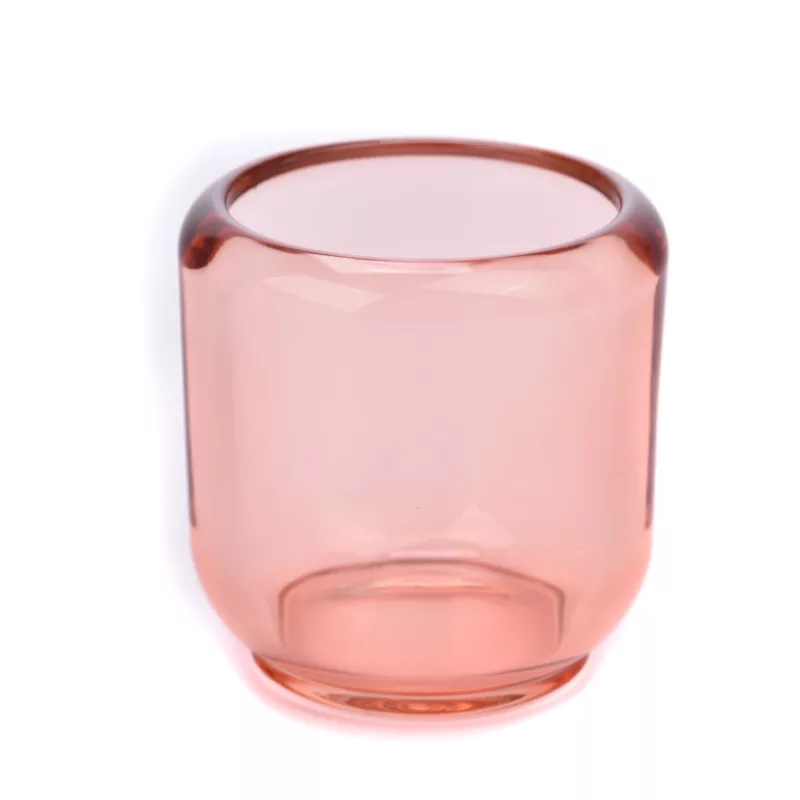 Coloured Glass Candle Holder