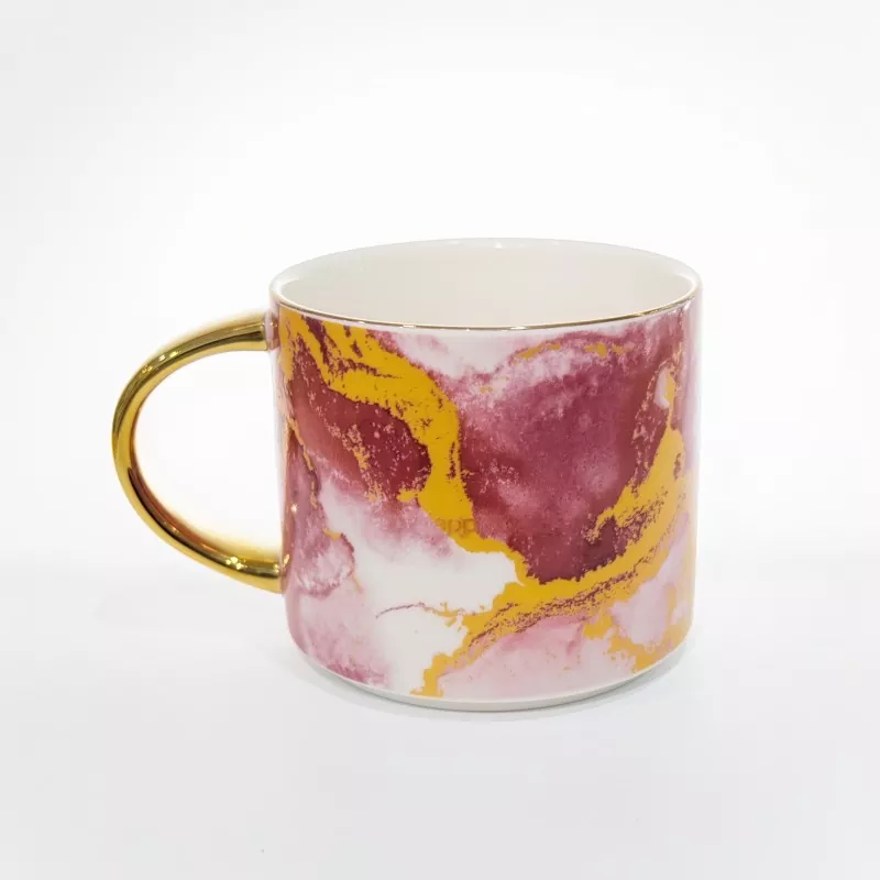Mug Keramik Pola Marmer Elegan Mug Keramik Pola Marmer Elegan