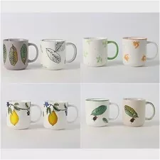 Mug keramik sing dicetak tangan