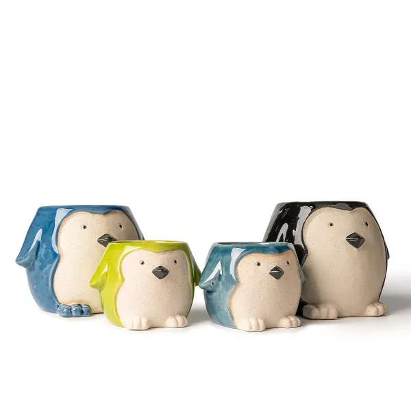 Penguasa lilin keramik sing duwe penguin